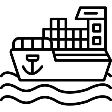 kargo gemisi. Basit tasarım