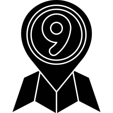 9 numaralı simge, basit biçim