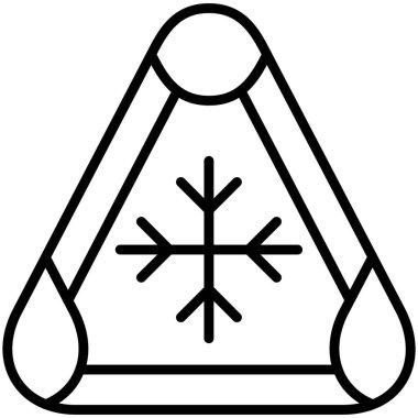 kristal kristal sihirli simge ana hat biçiminde