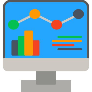 analiz iş grafiği simgesi