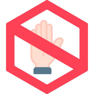 İçki yasağı simgesi, vektör illüstrasyonu