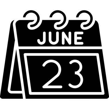 vektör Takvimi Simgesi illüstrasyonu