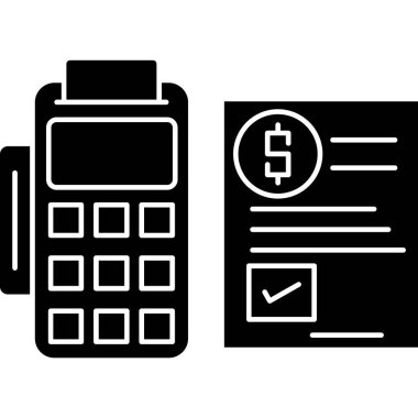 Dolar simgesi olan banka kartı, basit stil