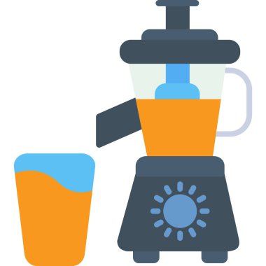 Kahve makinesi simgesi düz stil