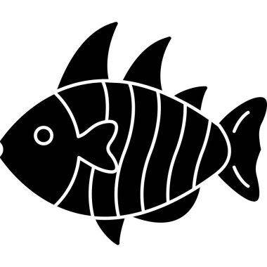 Balık simgesi, basit tarzı