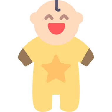 Bebek oyuncağı, illüstrasyon, beyaz arka plan vektörü