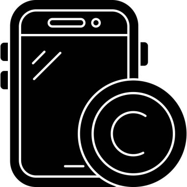 telefon simgesi, vektör illüstrasyonu