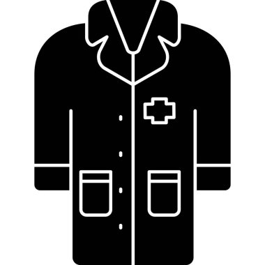 Doktor vektör ikonu. Web ve grafik tasarımları için basit illüstrasyon simgesi.