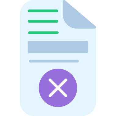 Sil. Web simgesi basit illüstrasyon