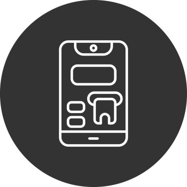 Telefon simgesini vektör web ve mobil uygulaması tasarımı, telefon logo kavramı için izole üzerinde beyaz arka plan