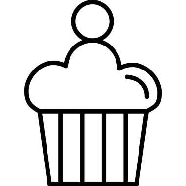 Tatlım. Web simgesi basit illüstrasyon