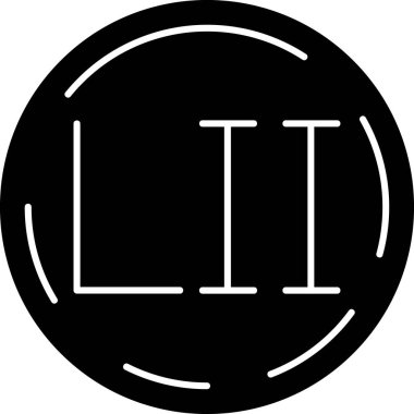 Bir b simgesinin vektör illüstrasyonu