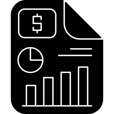 ticari grafik vektör simgesi