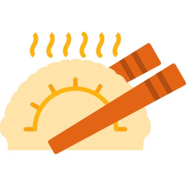 Çizgi film simgesinin vektör çizimi