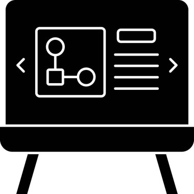 veri simgesi vektör illüstrasyonu