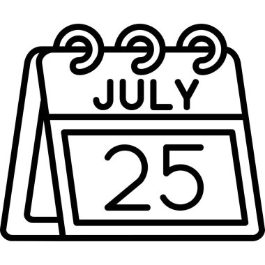 Ağustos 23 tarih simgesi, satır biçimi