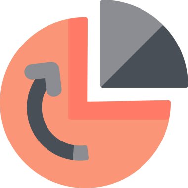 Grafik simgesi. vektör çizim