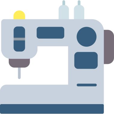 Dikiş makinesi vektör simgesi