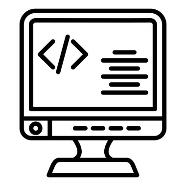 Kodlama kodları. Web simgesi