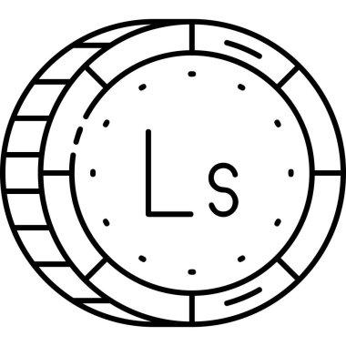 Bozuk para. Web simgesi basit illüstrasyon