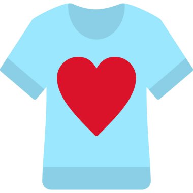 kalp simgesi, vektör illüstrasyonu