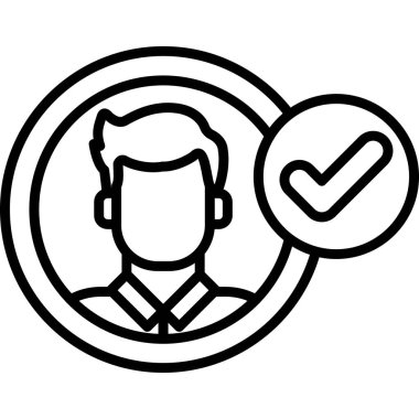 Müşteri Destek kutsal kişilerin resmi, vektör çizim