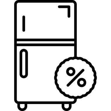 buzdolabı simgesi çizimi