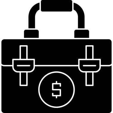 çanta finans simgesi