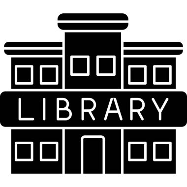 kitaplık kitaplığı simgesi