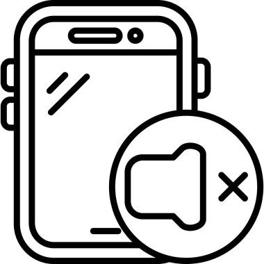 Akıllı telefon. Web simgesi basit illüstrasyon