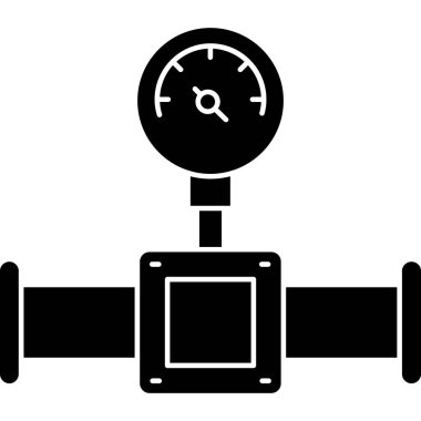 Araba motoru simgesi. Web için basit bir araba motoru vektör simgesi çizimi