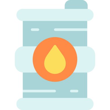 Yağ. Web simgesi basit illüstrasyon