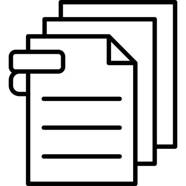 dosya dosya simgesi ana hat biçiminde