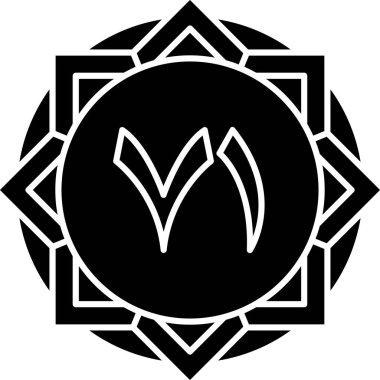 Bir şablona sahip bir arkaplanın vektör illüstrasyonu