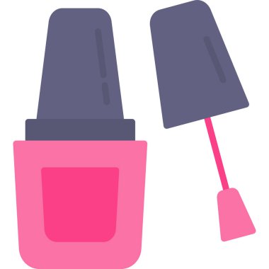 Oje, illüstrasyon, beyaz arka planda vektör..