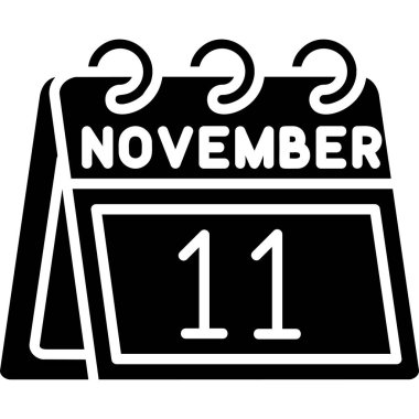1 Kasım - 11 Kasım - Takvim simgesi