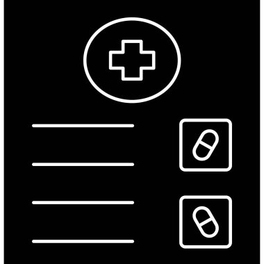 tıbbi simge vektör illüstrasyonu