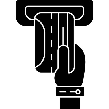 Modern b 'nin vektör illüstrasyonu boru simgesinden yoksun