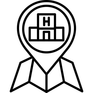 harita PIN konumu simgesi