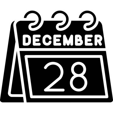 25 Aralık - takvim takvimi olan takvim simgesi tasarımı