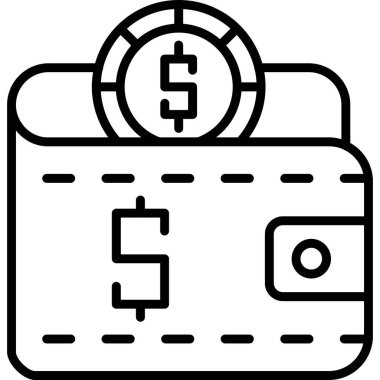 para dolar simgesi taslak biçimi