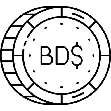 Sikke Simgesi vektör illüstrasyonu