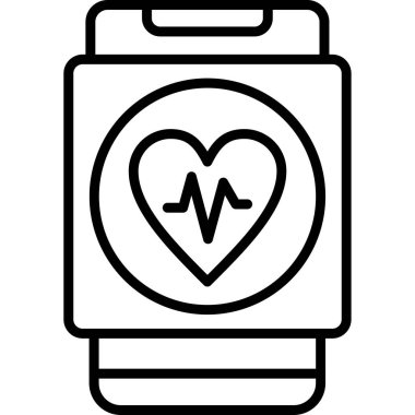 kalp atış hızı simgesi, özet biçimi