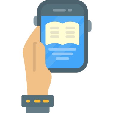 düz biçimli cep telefonu simgesi