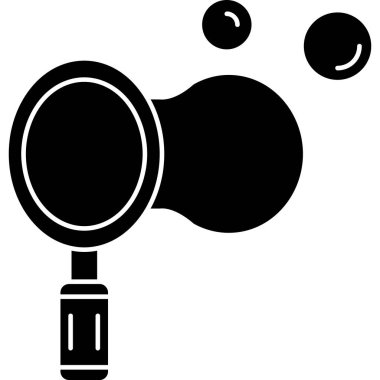 dürbün simgesi, vektör illüstrasyonu