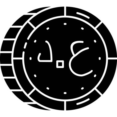 Saat. Web simgesi basit illüstrasyon