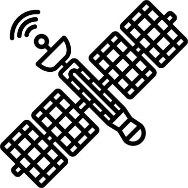 İnsansız hava aracı kontrol simgesi ana hat biçiminde