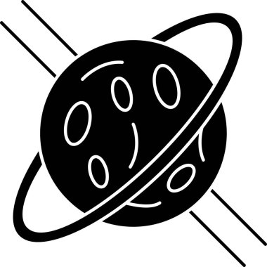 Gezegen Dünya ikonu ana hatlarıyla