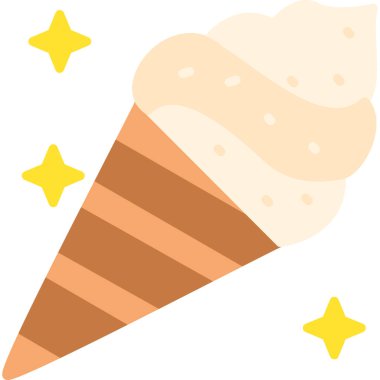 Dondurma. Basit resimleme