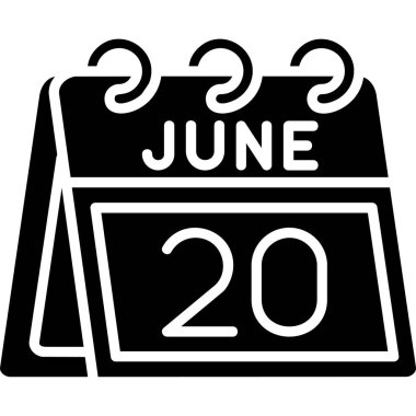 Tek bir günlük takvimde 10 Haziran tarihi